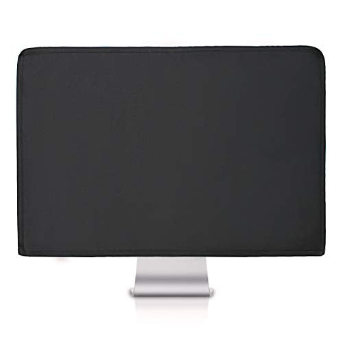 MOSISO Monitor Dust Cover 19,19.5,20,20.5,21 inch Anti-Static Dustproof LCD/LED/HD Panel Case Computer Screen Protective Sleeve Compatible with iMac 21.5 inch,19-21 inch PC,Desktop and TV, Black - color: Black, size: 19-21 inch