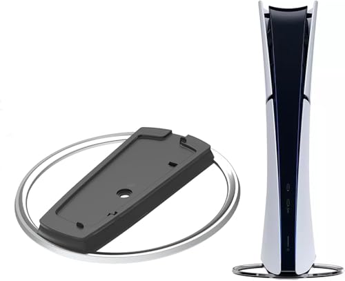 Pelidox Vertical Stand for PS 5 Consoles - PS 5 Slim Pro Base Accessories for P5 Console Disc and Digital