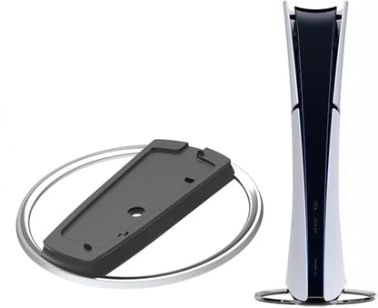 Pelidox Vertical Stand for PS 5 Consoles - PS 5 Slim Pro Base Accessories for P5 Console Disc and Digital