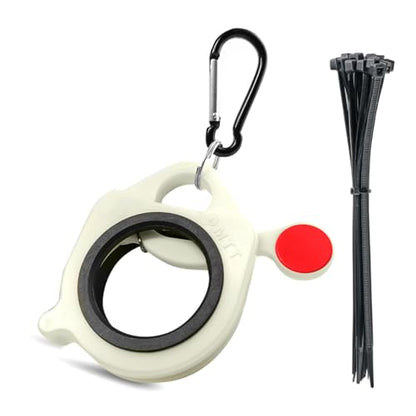 Zip Tie Organizer Band (1PC) with 8 inch Black Zip Ties (10PCS) for Cable ties Arrangement. - style: 1- 1 Pc