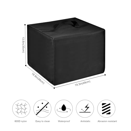 Printer Dust Cover Case for Canon MF652Cw/for Brother L3300CDW /HP M283fdw Printer - color: Black