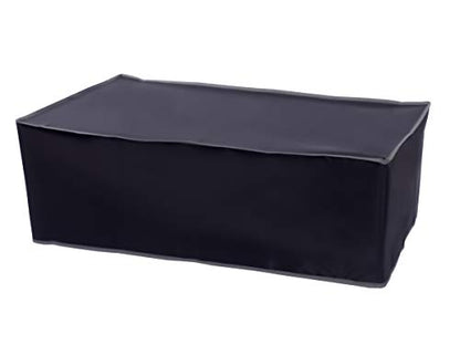 The Perfect Dust Cover LLC Black Nylon Waterproof Dust Cover Compatible with HP Envy Photo 7820, 7855, 7858 Wireless Printers, Dimensions 17.8''W x 16.2''D x 7.5''H