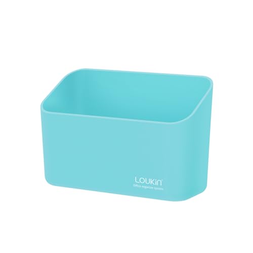 loukin Magnetic Marker & Remote Control Organizer, Dry Erase Marker Holder, Magnetic Storage for Whiteboard or Refrigerators (Sky Blue) - color: Sky Blue