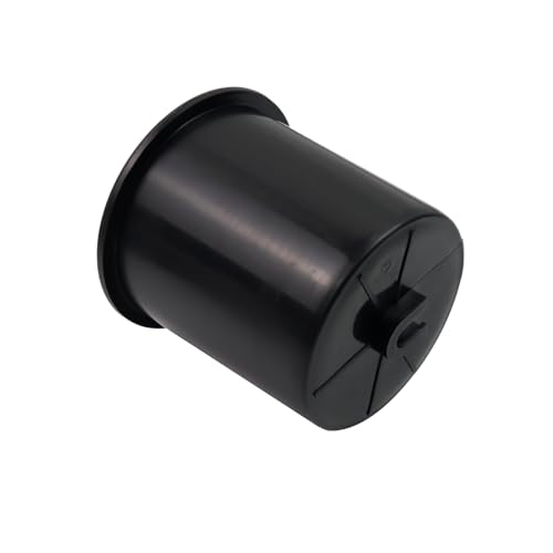 Dnyta 4pcs 4.2" x 4" Black Plastic Cup Holder Insert, Sofa Recliner Car Seat Cups Holder Replacement, Couch Cups Poker Table Cup Holders, for Table, Sofa, Boat, Truck, Car, Recline - color: 4pcs, Black, size: 4.2" x 4", Bottom U-shaped groove