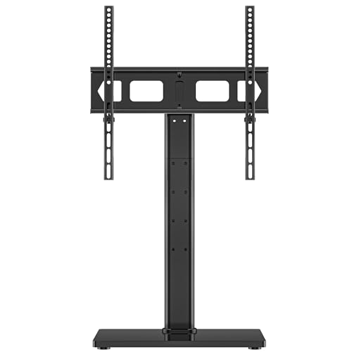 XINLEI Universal Swivel TV Stand Base Table Top TV Stand for 23-70 Inch TVs 70 Degree Swivel, 6 Height Adjustable Tall Monitor Mount Stand, Max VESA 400x400mm,Holds up to 88lbs TS206 - style: H-Shape 400x400mm Vesa