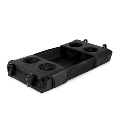 WONDERFOLD Flex Snack Tray for W4 Stroller Wagon with Convertible Cup Holders & Adjustable Sidewalls to Maximize Space, Easy to Install, Easy to Clean - size: W4 Flex