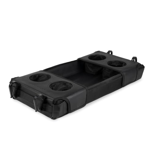 WONDERFOLD Flex Snack Tray for W4 Stroller Wagon with Convertible Cup Holders & Adjustable Sidewalls to Maximize Space, Easy to Install, Easy to Clean - size: W4 Flex
