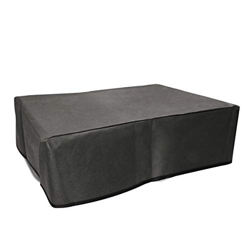 kwmobile Dust Cover Compatible with HP Envy 4525 - Printer Case - Fabric Protector Cover - Dark Grey