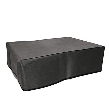 kwmobile Dust Cover Compatible with HP Envy 4525 - Printer Case - Fabric Protector Cover - Dark Grey