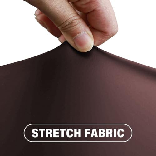 Waterproof Office Chair Headrest Cover,PU Leather Stretch Headrest Protector for Office Chairs,Head Rest Covers for High Back Computer Chairs,Furniture,Recliner Chair,2PCS, Wine Red - color: Wine Red, size: 2PCS