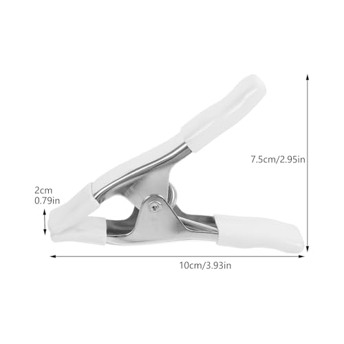 jojofuny 3Pcs Heavy Duty Spring Clamps for Backdrop Stand Photography Background Clips 3.93 X 2.95 X 0.78 in Spring Clips for Home Decoration and Photo Studio