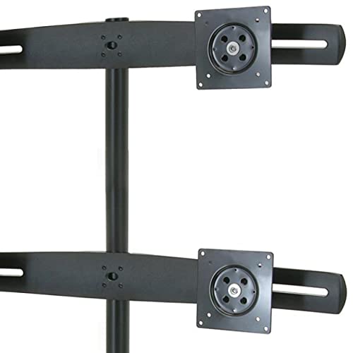 Ergotron – DS100 Quad Monitor Stand for Desk, Four Monitor VESA Mount – for 4 Monitors Up to 24 Inches, 0 to 31 lbs Each - style: 4 Screen