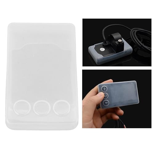 Bike Meter Cover Protective Case Transparent Water Proof Silicone Cover Dust Proof Protective Case for S866 LCD Monitor