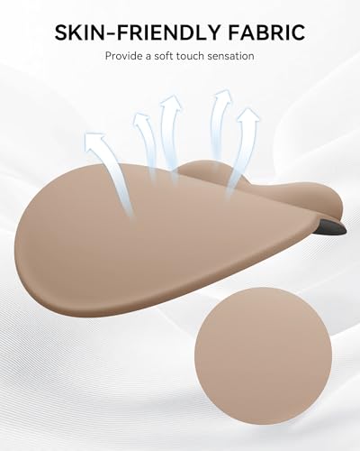 Mouse Pad with Wrist Rest, Ergonomic Mouse Pads for Desk, Office Non-Slip Mousepad with Gel Wrist Support(Coffee Brown, 10.6''L x 9''W) - color: Coffee