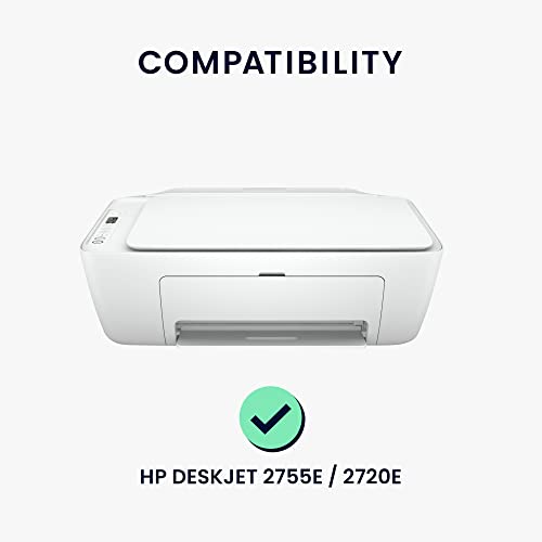 kwmobile Dust Cover Compatible with HP DeskJet 2755e / DeskJet 2720e / 2710e / 2820e / 2721e - Printer Case - Fabric Protector Cover - Light Grey - color: Light Grey