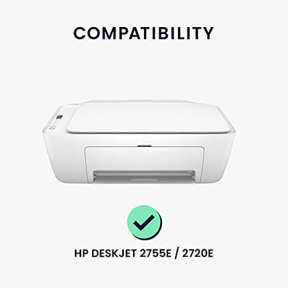 kwmobile Dust Cover Compatible with HP DeskJet 2755e / DeskJet 2720e / 2710e / 2820e / 2721e - Printer Case - Fabric Protector Cover - Dark Green - color: Dark Green