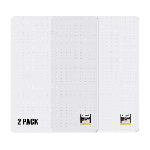 Kuyal Office Chair Mat for Carpet, 2 Pack 36x 48 Clear Heavy Duty Computer Chair Mat, Under Desk Protector Carpeted Floors Mat, Easy Chair Movement,Ship Flat - size: 36" X 48" 2Pack