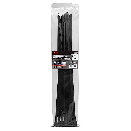 TR Industrial Ultra Heavy Duty Multi-Purpose UV Cable Ties (25.6") - size: 25.6"