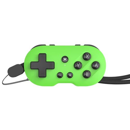 CRKD ATOM - Collectible Keychain Controller for Nintendo Switch, PC, Mac, Mobile and Smart TV (Leaf Green) - color: Leaf Green