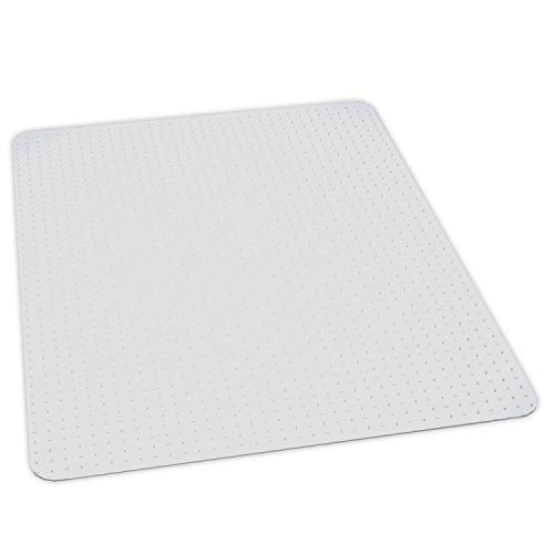 ES Robbins Extra High Pile Carpet ChairMat, Rectangle 60"x72" Beveled Edge - size: Rectangle, style: 60" x 72"