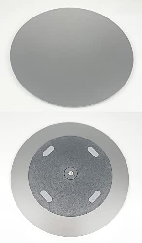 360° Rotation Monitor Stand, Grey Aluminum Alloy, Wide Compatibility for iMac, Laptop, Potted Plants, Arts & Crafts and More - color: Grey