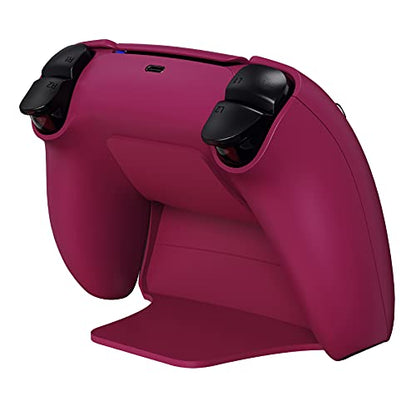 PlayVital Cosmic Red Controller Display Stand for ps5, Gamepad Accessories Desk Holder for ps5 Controller with Rubber Pads - color: Cosmic Red