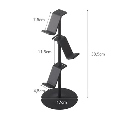 YAMAZAKI Home Smart Universal Adjustable Game Controller Stand/Controller Holder - Steel - color: Black
