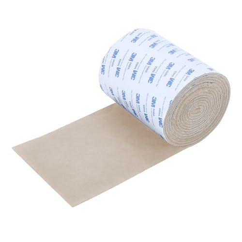 VOCOMO Felt Furniture Pads, Heavy Duty Felts Strip Roll with Adhesive Backing Felt Pads Furniture Feet Cuttable Felts Tape for Protecting Hardwood Floors(5 x 120 x 0.12 Inch, Beige) - color: Beige, size: 5" x 120" (1 Pack)