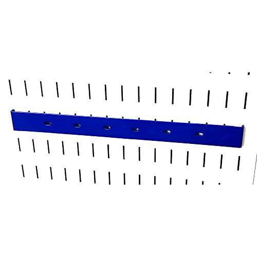 Wall Control 14in Accessory Hanger Tool Holder Bracket Pegboard Accessory Pegboard and Slotted Tool Board - Blue - color: Blue, size: 1 Count (Pack of 1)