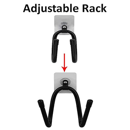 Pmsanzay 3 Pack Universal Self-Adhesive Game Controller Wall Mount Storage Organizer Stand Holder Hanger for Xbox One PS4 Switch Pro Controller,Headphone,Cables,etc - No Drilling, Stick on