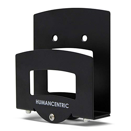 HumanCentric Cable Box and Modem Mount, Adjustable Wall Mount for Small and Narrow Devices, Cable Boxes, Modems, DVD Players, Streaming Media Devices, Mount on The Wall Behind TV, Hardware Included - size: Small and Narrow