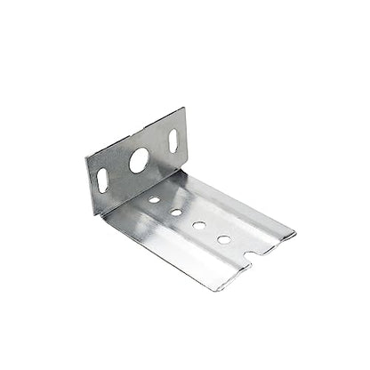 KUMGROT Keyboard Tray Slides 14" Silver Cold Rolled Steel Computer Drawer Tray Ball Bearing Keyboard Slides with Adjustable Height Bracket - color: Silver, size: W:1.38"/T:0.3"
