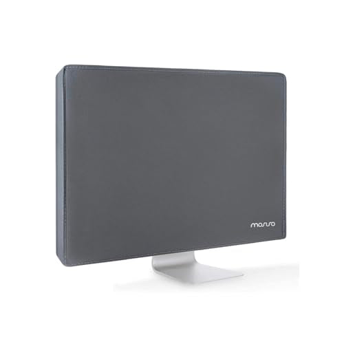 MOSISO Monitor Dust Cover 22, 23, 24, 25 inch Anti-Static Dustproof LCD/LED/HD Panel Case Computer Screen Protective Sleeve Compatible with iMac 24 inch, 22-25 inch PC, Desktop and TV, Space Gray - color: Space Gray, size: 22-25 inch