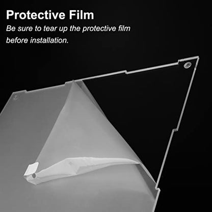 Cliselda Clear Acrylic Display Case with Black Base 10x10x10 inch, Sturdy Acrylic Display Box Countertop Box, Assemble Dustproof Protection Showcase for Action Figures Toys Collectibles - size: 10x10x10 inch