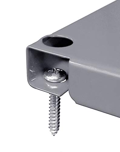 Wall Control 30-P-3232G Gray Metal Pegboard Pack - color: Gray