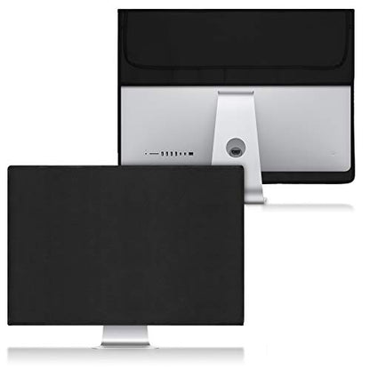 kwmobile Cover Compatible with Apple iMac 27" / iMac Pro 27" - 4-in-1 Case for Monitor and Accessories - Black