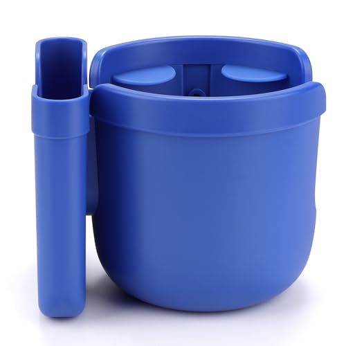 Accmor Stroller Cup Holder with Phone Holder, Bike Cup Holder, Universal Cup Holder for Uppababy Nuna Doona Strollers, 2-in-1 Cup Holder for Walker, Wheelchair, Scooter - color: All Dark Blue & All Dark Blue