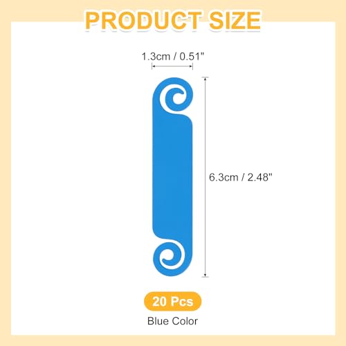 PATIKIL Cable Tags Flexible Cable Management Labels Cord Identification Tags, Wire Cord Markers for USB Computer Phone Charger Power - 20Pcs (Blue) - color: Blue