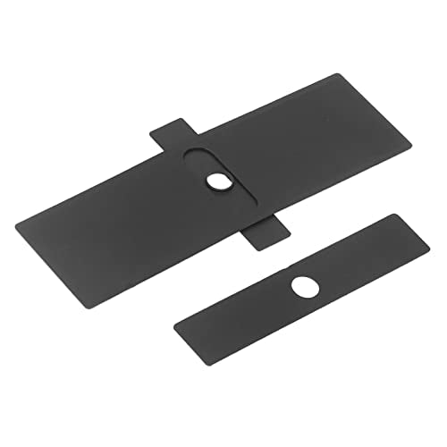 Acouto Car Shift Panel Dust Cover for Pajero V93 V80 V87 V97 for Montero V73 V77 8015A066 8015A065 2pcs Center Console Shift Lever Panel Trim Strip Replacement