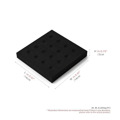 Oirlv Microfiber Diamonds Gemstones Jewelry Display Organize Tray Multi-Compartment Modular Jewelry Crystal Beads Holder - style: P13710