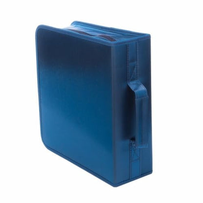 256 Capacity CD/DVD case Wallet, Storage,Holder,Booklet （Blue） - color: 256 Blue