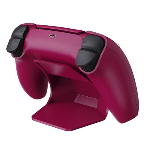 PlayVital 2 Pack Universal Display Stand for Nintendo Switch 2 Pro & Switch Pro Controller, Desk Holder for ps5, Edge, ps4, Xbox Series X/S, Xbox One, Elite Series 2 Controller - Cosmic Red - color: 2 Cosmic Red
