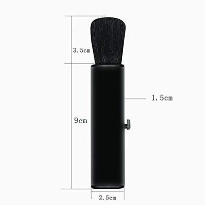 Laptop Keyboard Cleaning Brush,Nanxudyj Sliding Portable Notebook Keyboard Brush Used, for Computers, Mobile Phones,Cameras,car interiors,Home and Office Supplies etc. (2 Packs) - color: Black