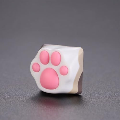 SYA ZOMOPLUS Cute Keycaps,Novelty Cat-Claws Keycap 3D Model OEM Profile Keyboard Keycaps Custom Key Caps for Cherry MX Switches Mechanical Gaming Keyboard Catpaw ESC-Key Keycap(Ragdoll1pcs) - color: Ragdoll-1pcs