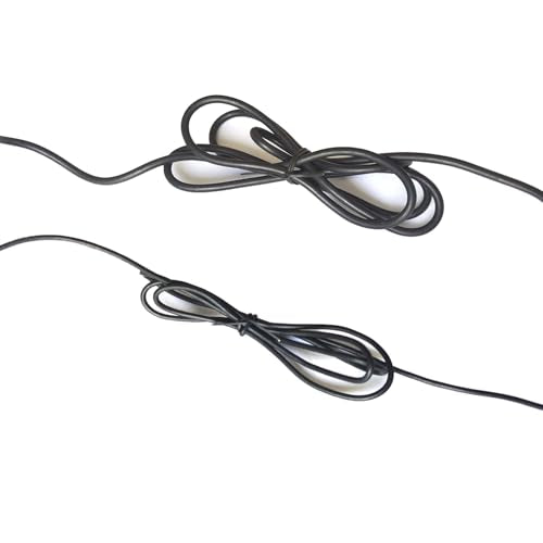 1000 pcs 10 inch Black Cable Twist Ties Plastic Twist Ties with Rugged Metal Innercores Reusable Fastening Cable Cord Wire Ties - size: 10 inch-Black