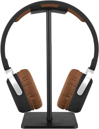 Headphone Stand, Universal Aluminum Holder Showing Display Hanger for HyperX Cloud II Gaming Headset, Microsoft Xbox One Chat, Turtle Beach Recon, Sony Headset 2.0 and More