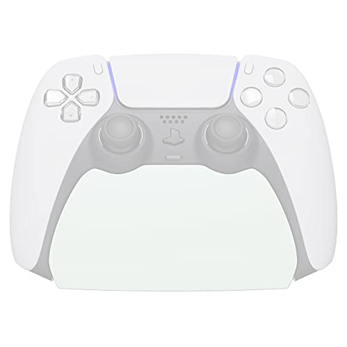 playvital White Controller Display Stand for ps5, Gamepad Accessories Desk Holder for ps5 Controller with Rubber Pads - color: White