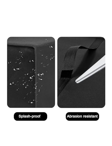 Printer Dust Cover Heavy Duty 600D Nylon Antistatic Waterproof Convenient Protective Case for HP Color Laserjet Pro MFP 3301fdw/4301fdw Wireless All-in-One Color Laser Office Printer ,Black