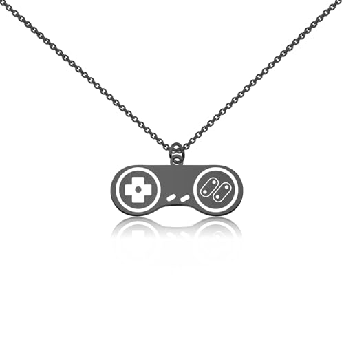 CENWA Gamer Pendant Jewelry Game Controller Necklace Gamer Jewelry (Gamer Necklace)