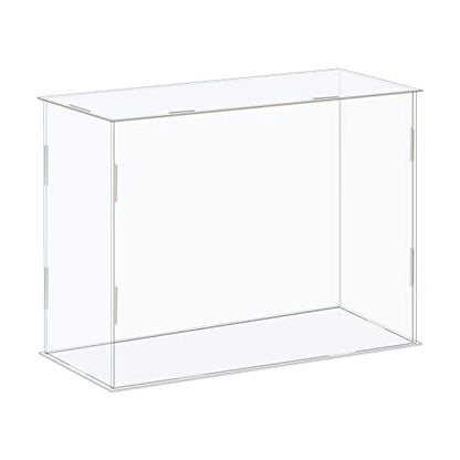 MECCANIXITY Acrylic Display Case Box Clear Dustproof Protection Showcase 10x4.3x8.3 Inch for Collectibles Display - size: 10x4.3x8.3 Inch
